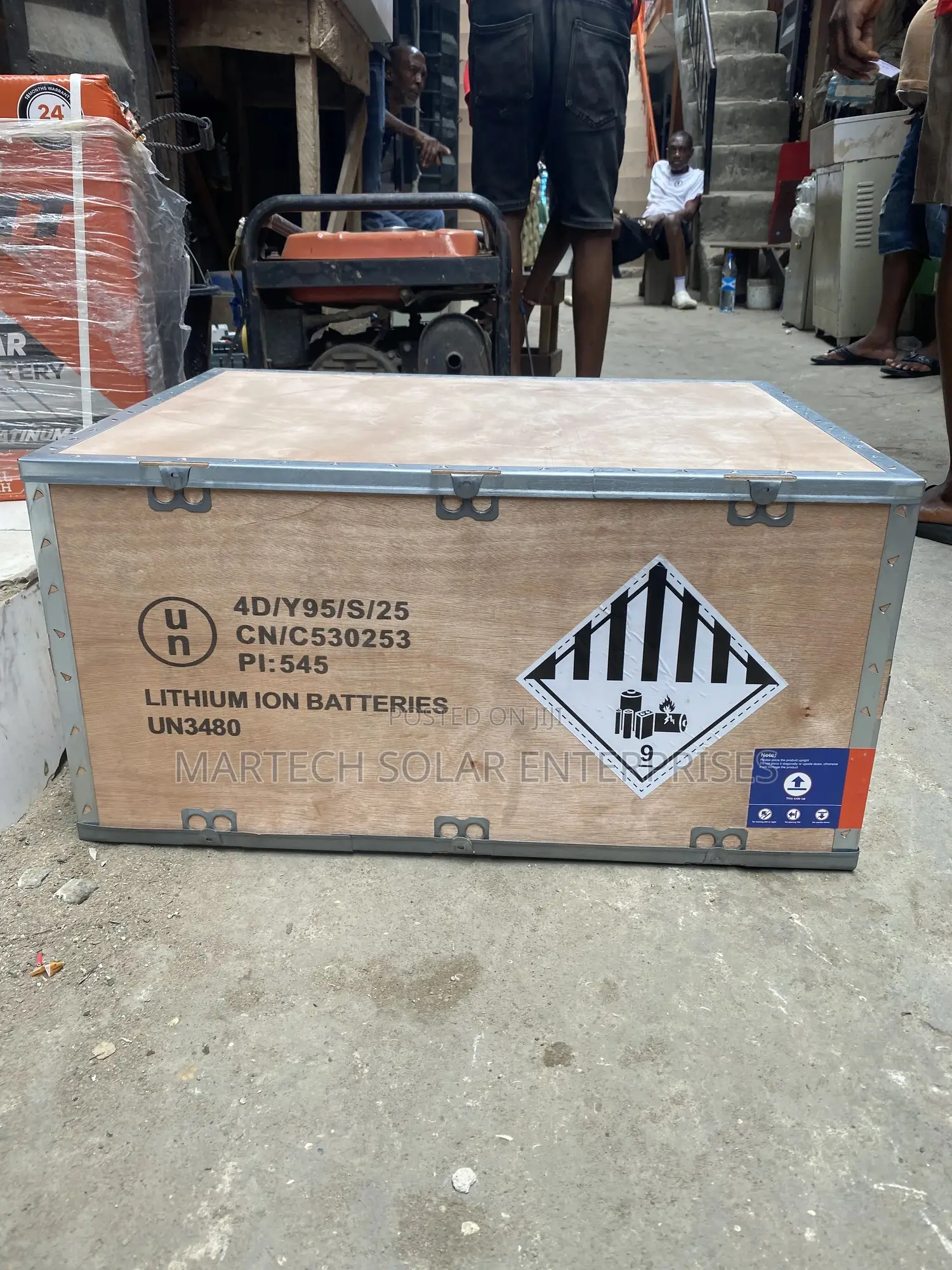 8kwh/24v Haisic Solar Lithium Battery