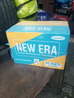 New Era 75 Amps Car Battery +1year and 6 Months Warranty