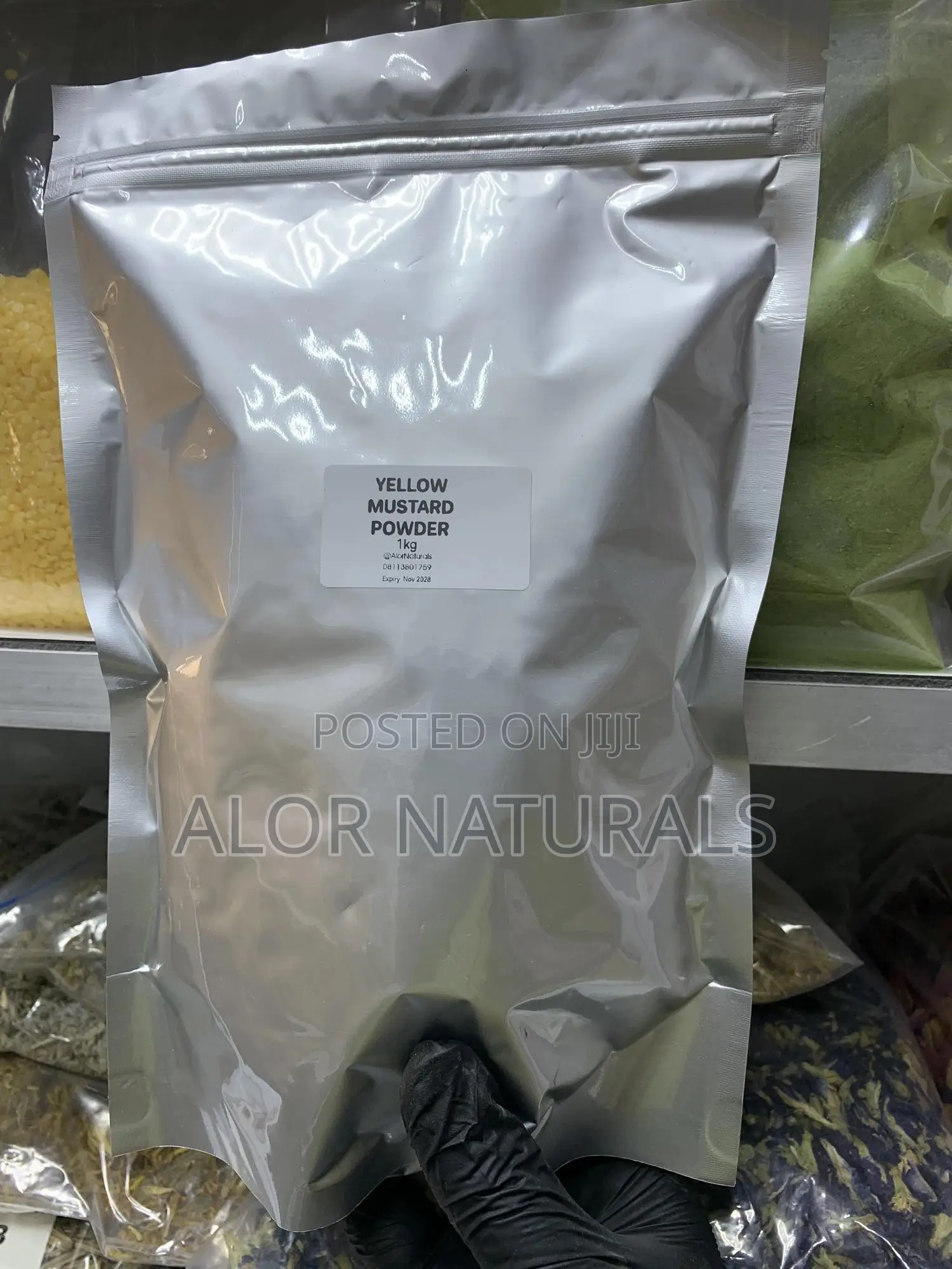 Yellow Mustard Powder