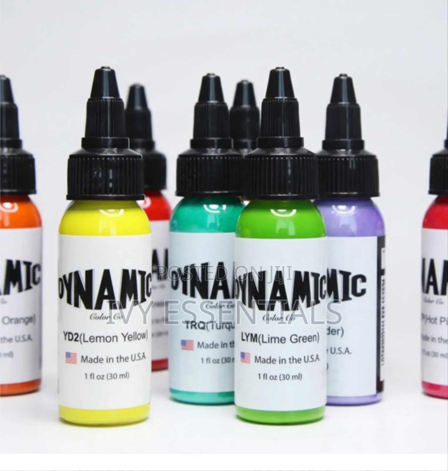 Original Dynamic Tattoo Ink in Different Colours