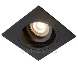 Black Body Square Recess Light
