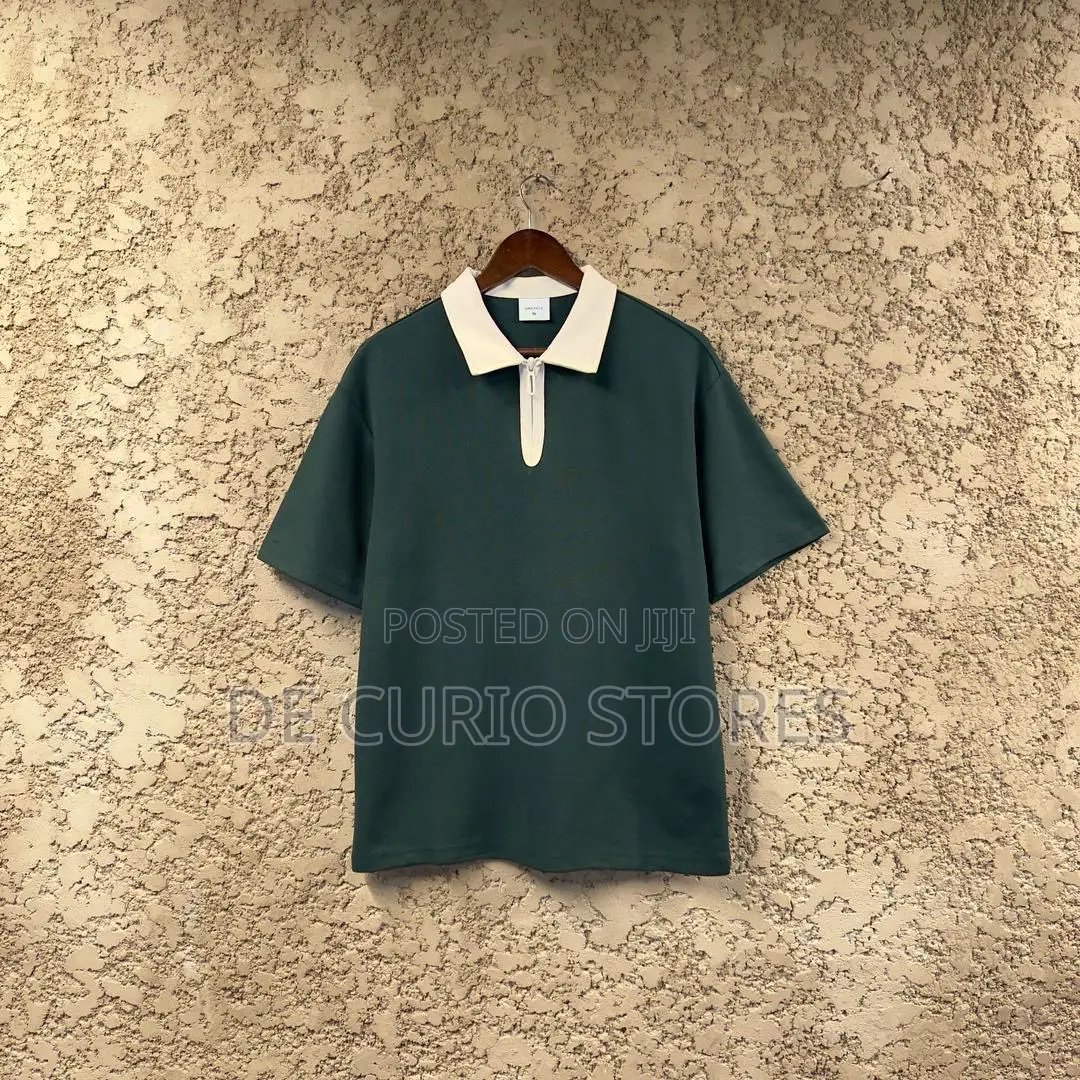 Zip Up Polo Shirts