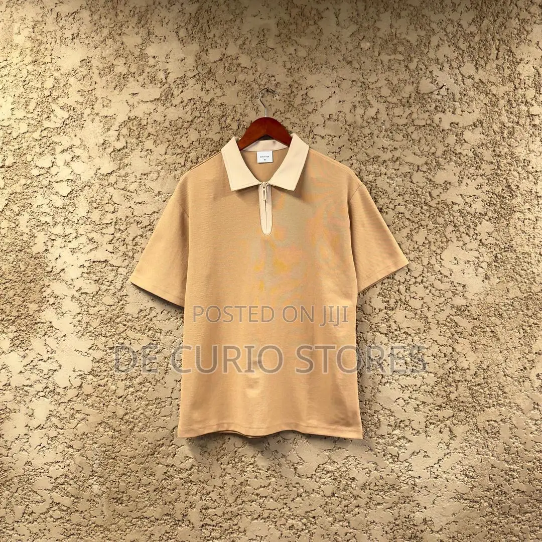 Zip Up Polo Shirts