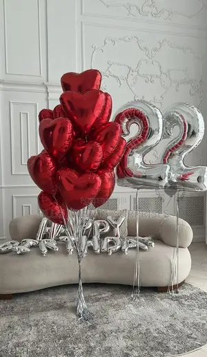 Number Helium Balloons for Birthday