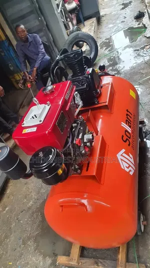 Engine Drive 10hp Industrial Piston Air Compressor 300liter Tank