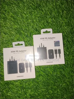 Samsung 45w Pd Adapter Type-C to Type-C Cable(5a)