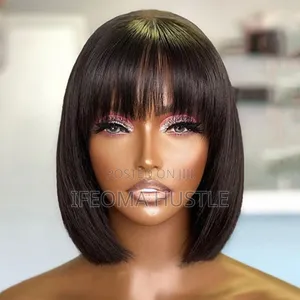 Closure Fringe Wig 10''