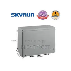 Skyrun 300-Litres Chest Freezer Bd-300hnw -Grey