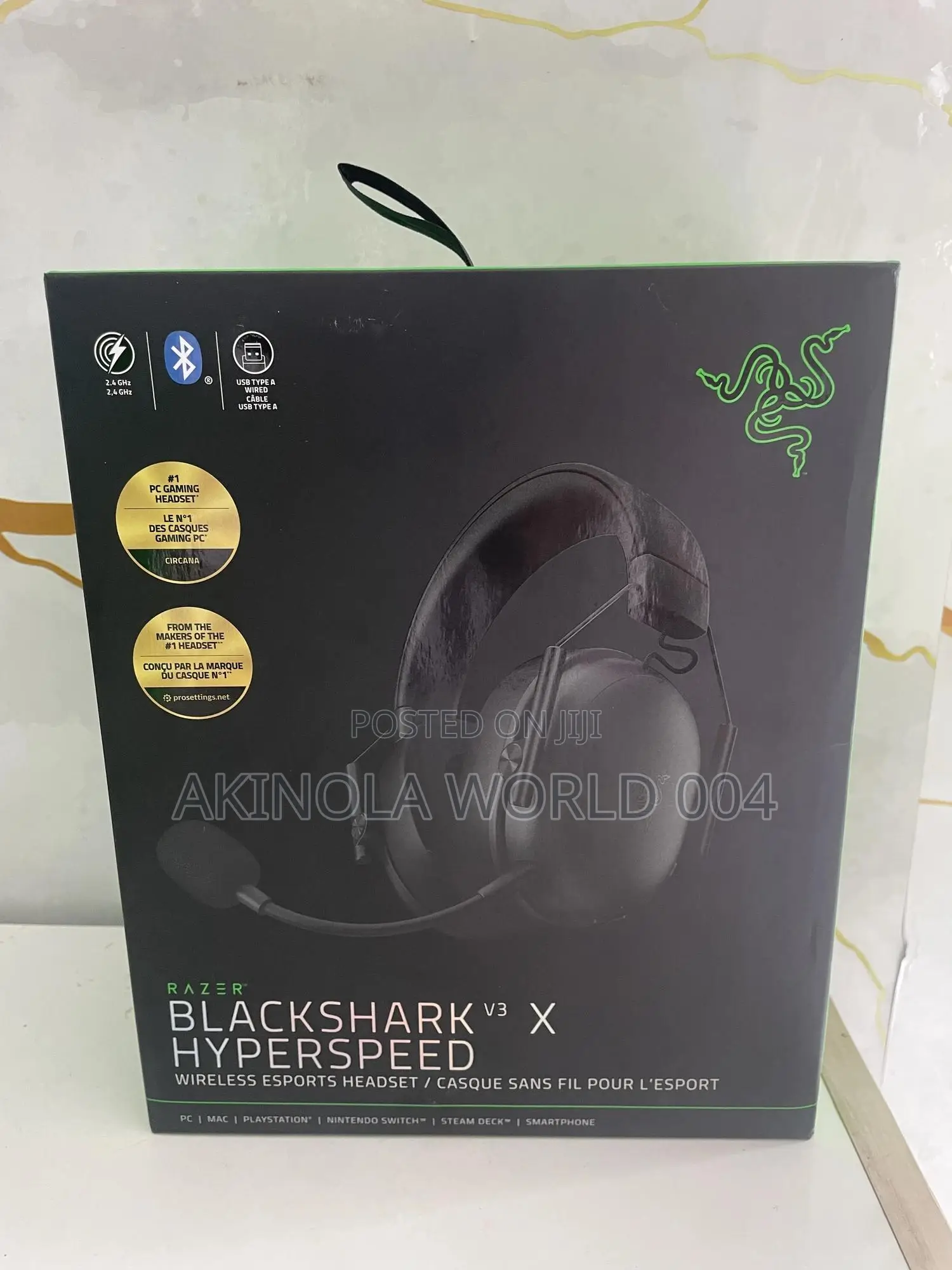 New Razer Blackshark V3 X Hyper Speed Wireless Headset