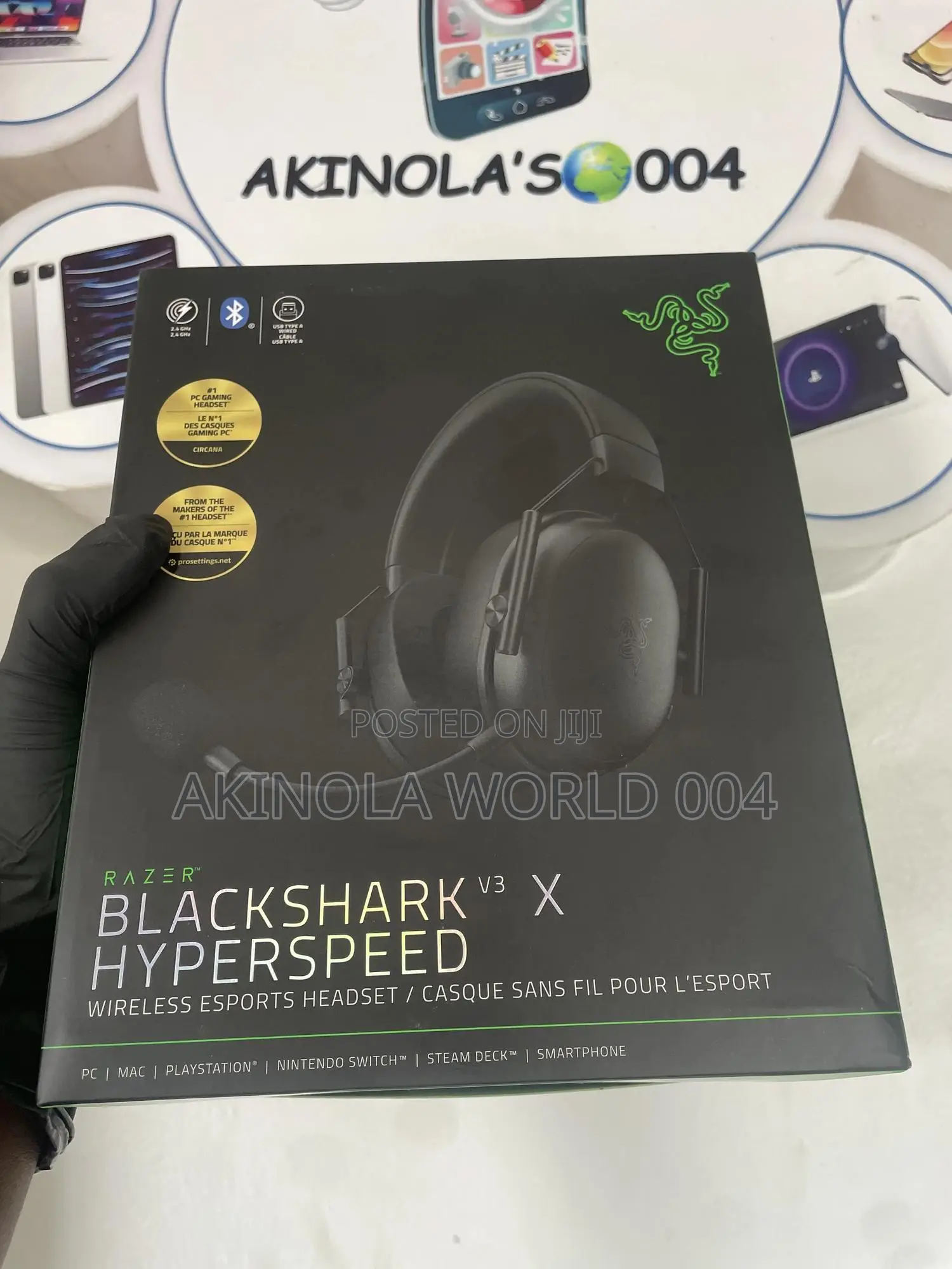 New Razer Blackshark V3 X Hyper Speed Wireless Headset