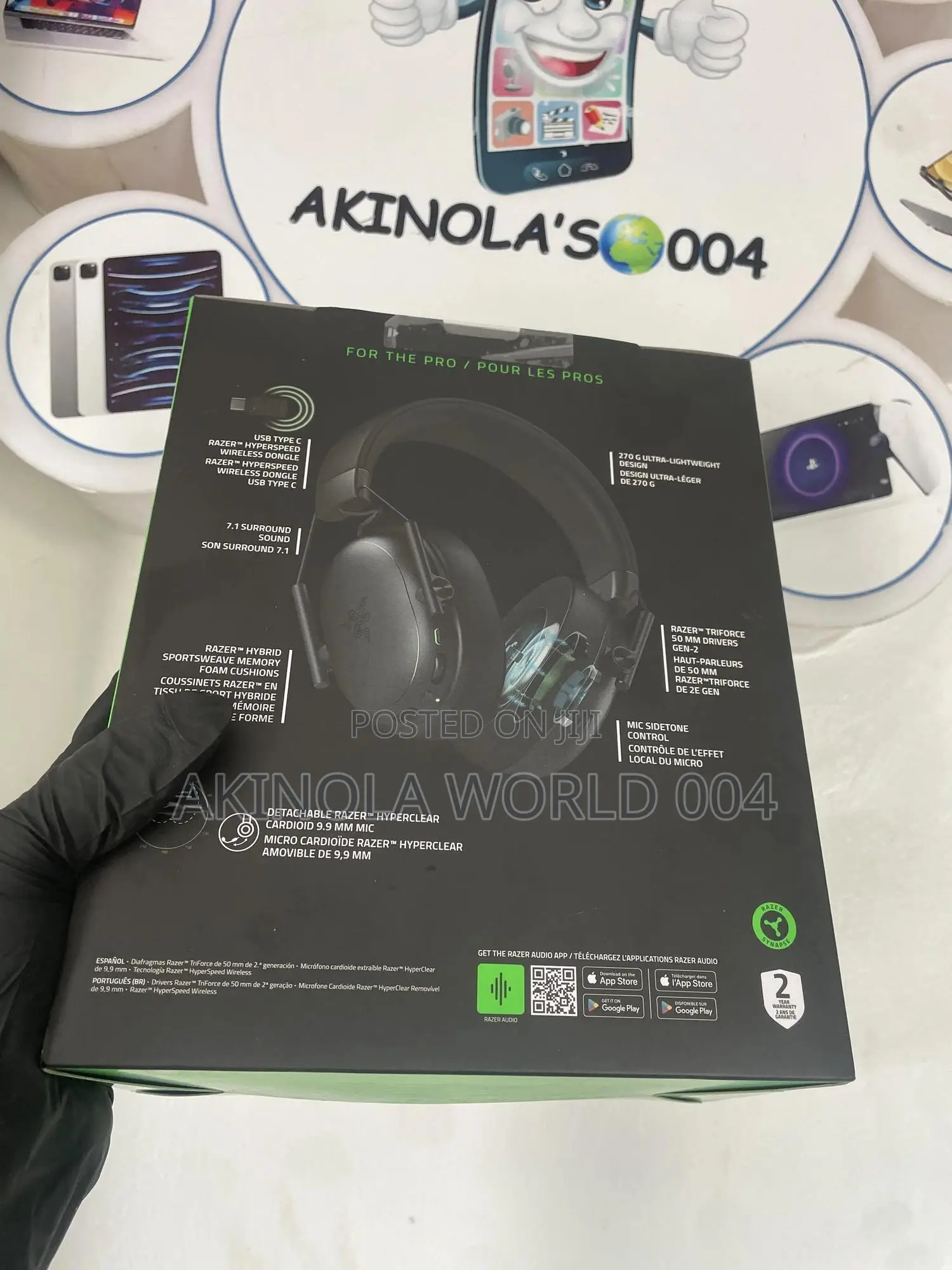New Razer Blackshark V3 X Hyper Speed Wireless Headset