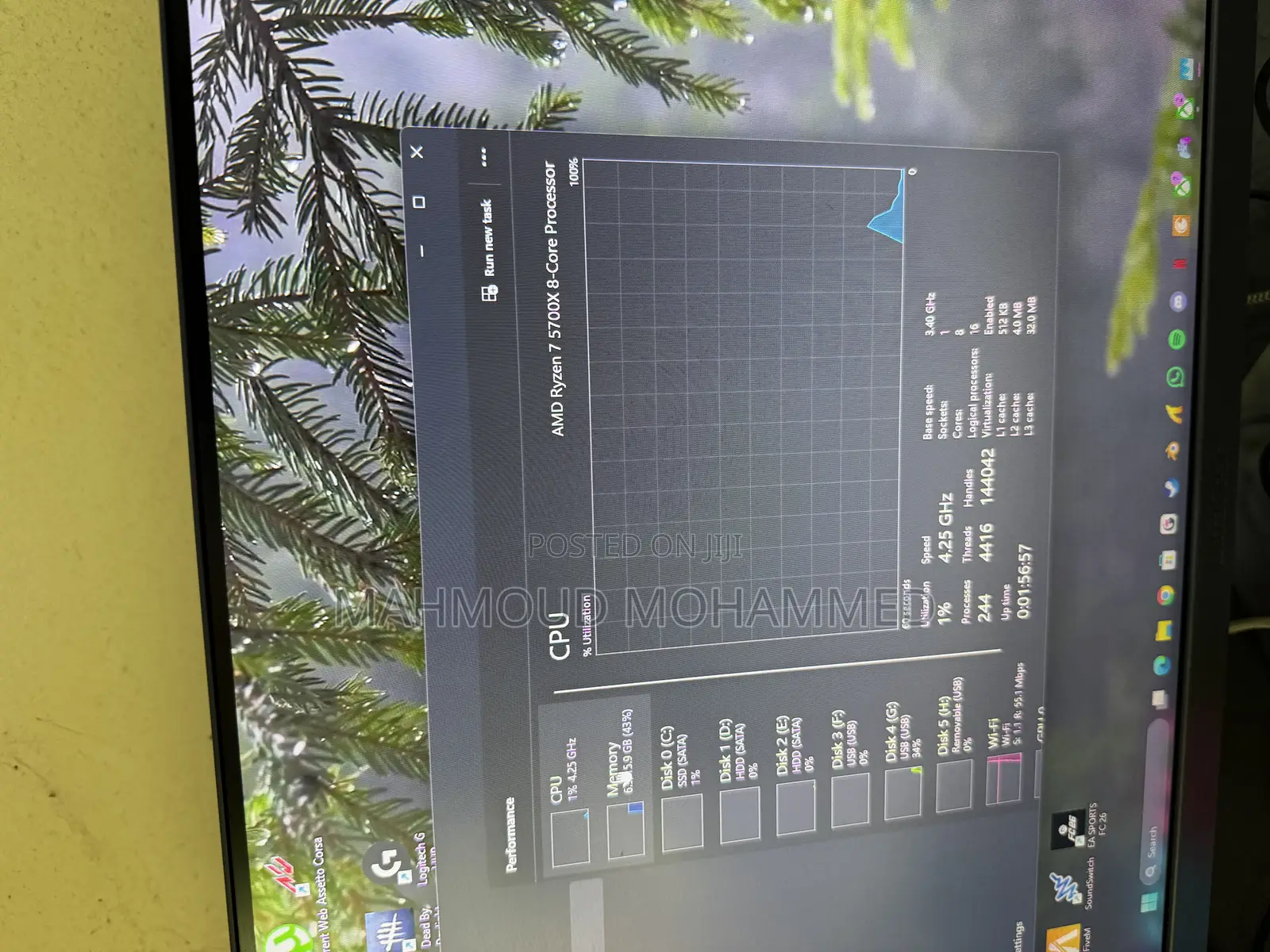 Desktop Computer 16GB AMD HDD+SSD 2T for sale - Mahmoud Mohammed Price ...