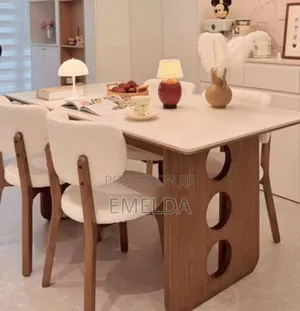 Beautiful 4 Seater Marble Dinning Set for Sale