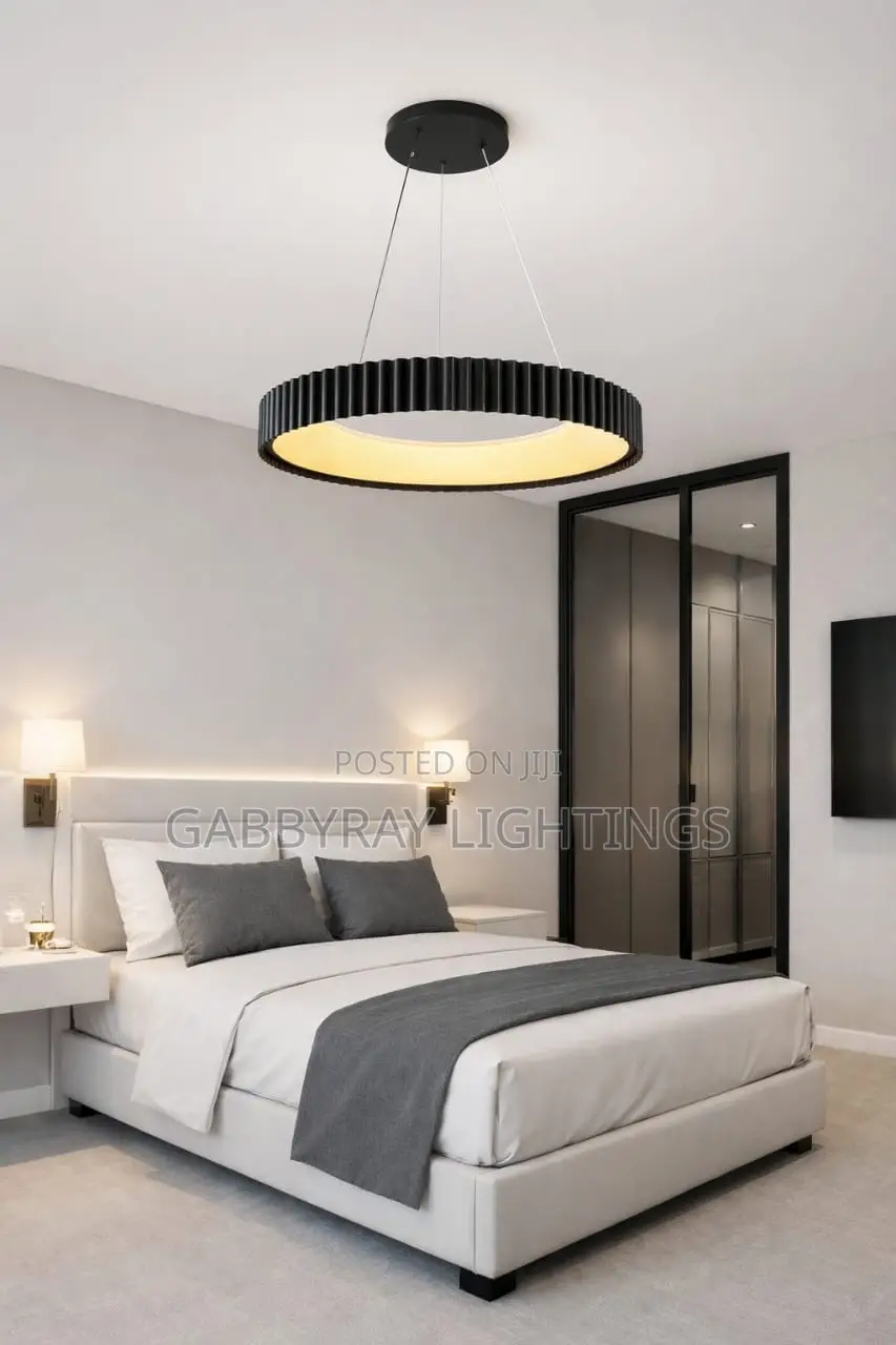 Black Drop Chandelier