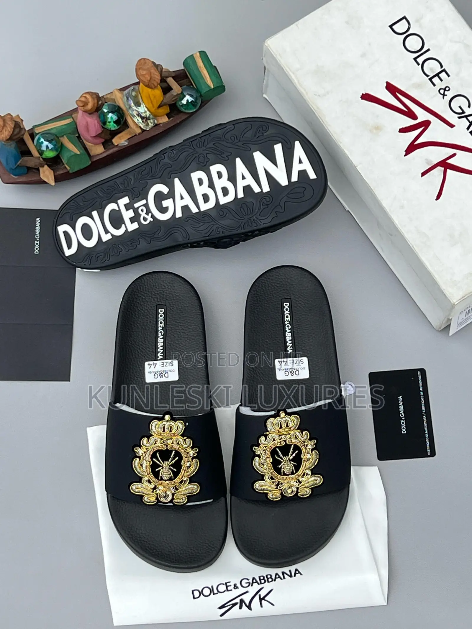 Original Dolce Gabbana Slides