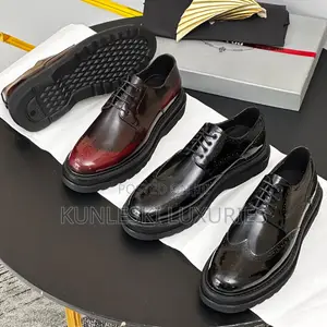Original Prada Chunky Lace Up Shoes