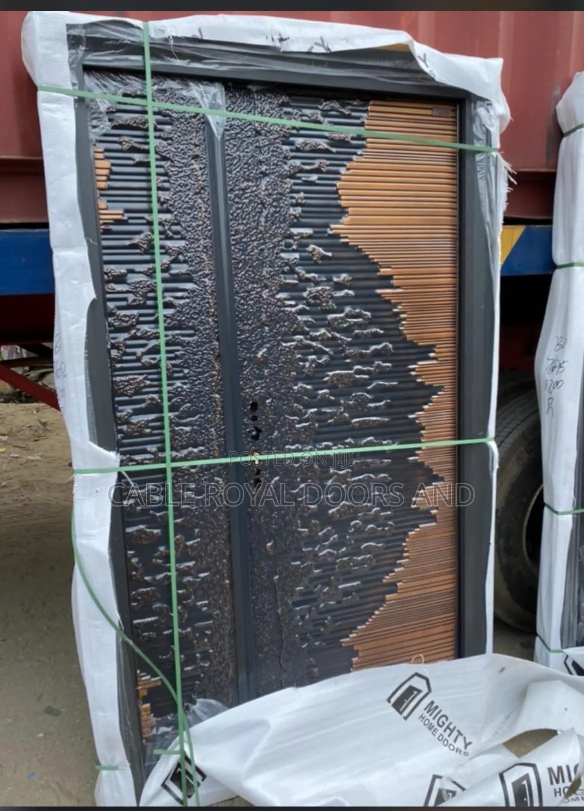 4ft German Copper Cast Security Door 405