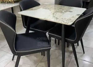 Impact 4 Seater Marble Dining Set Available For Sale