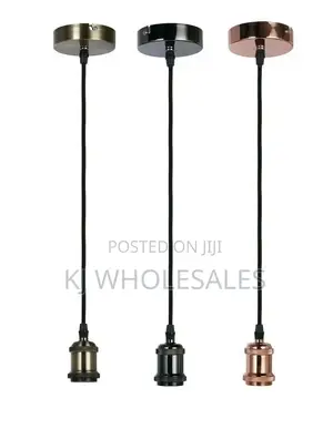 Vintage Ceiling Rose Dropping Pendant Light