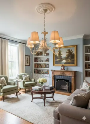 Morden Chandelier Light With Bulbs