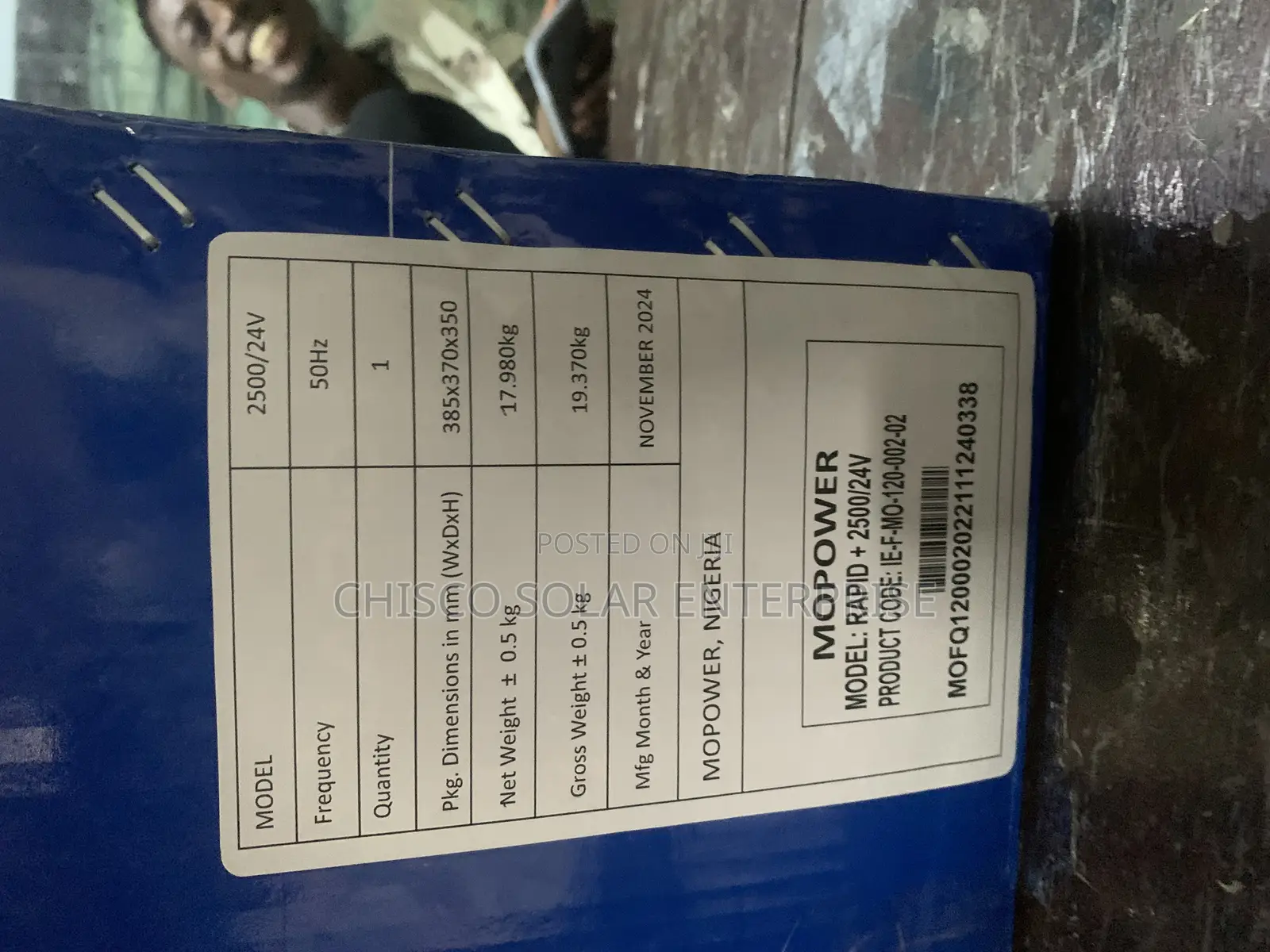 2.5kva 24v Mopower Inverter