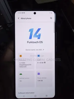 Vivo X60 128 GB Black