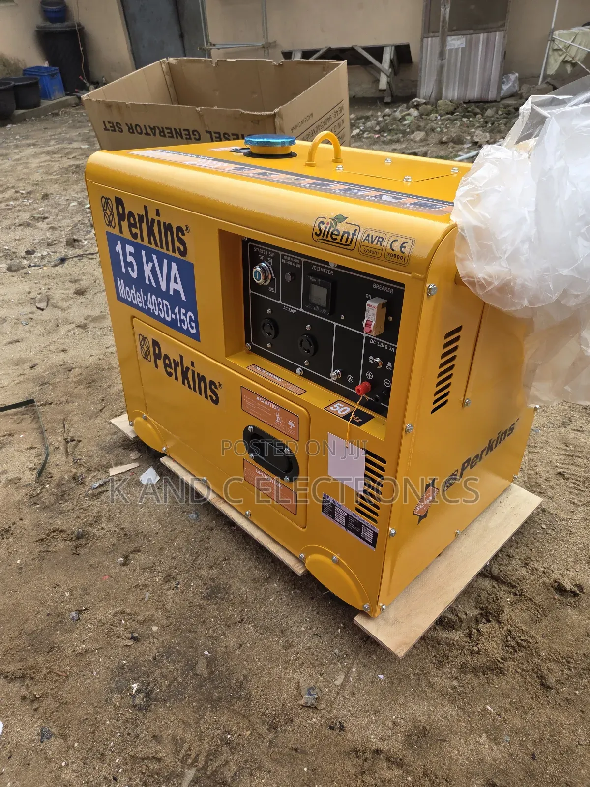 Premium 15kva Perkins Silent Generator – Heavy Duty Power