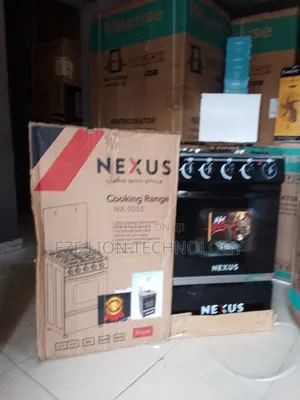 Nexus Black Color 3+1 Gas Cooker