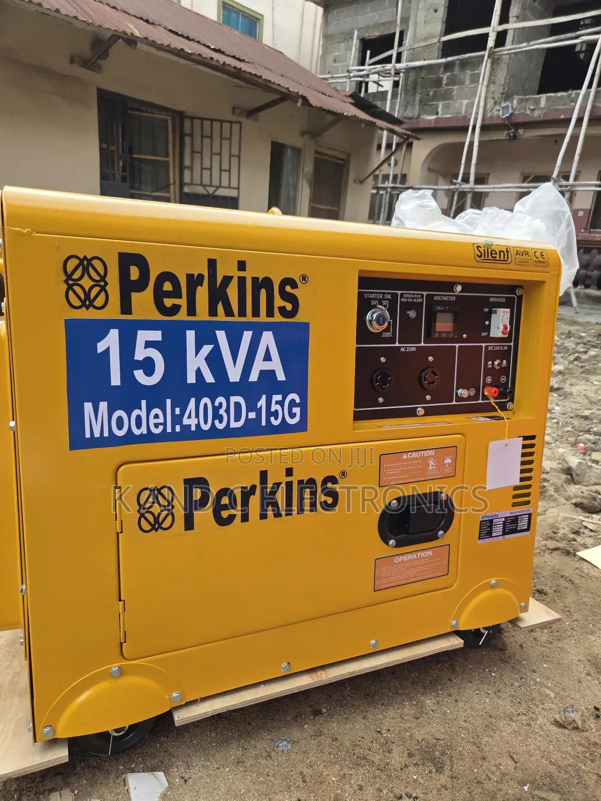 Rugged 15kva Perkins Generator – Maximum Efficiency