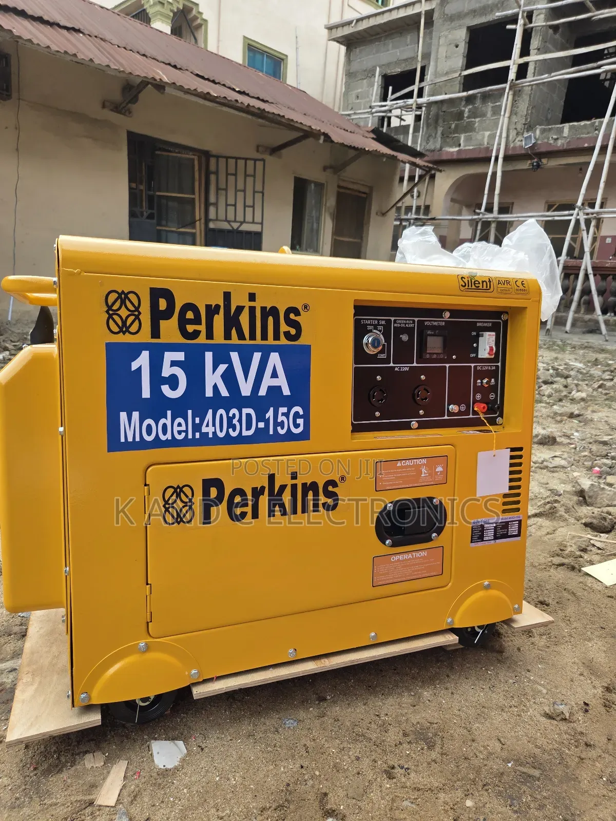 Premium 15kva Perkins Silent Generator – Heavy Duty Power