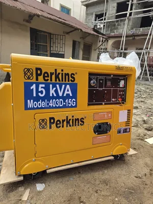 Original 15kva Perkins Generator – Silent Soundproof System