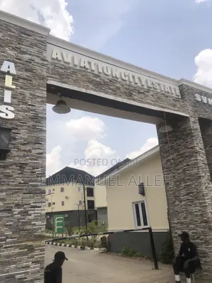 3bedroom Block of Flat for Rent at Aviation City Estate Airport Road