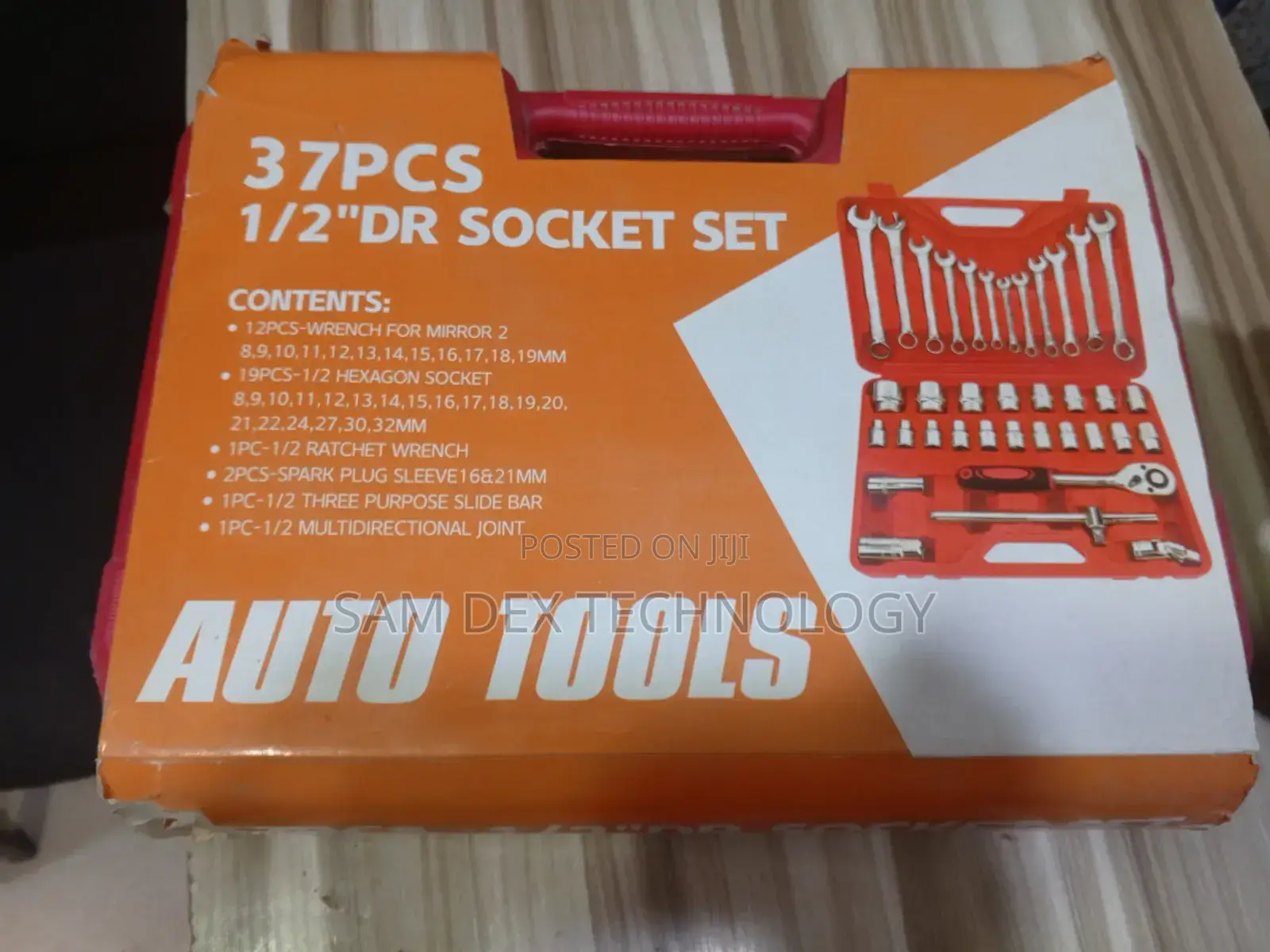 37-Piece Socket Wrench Set