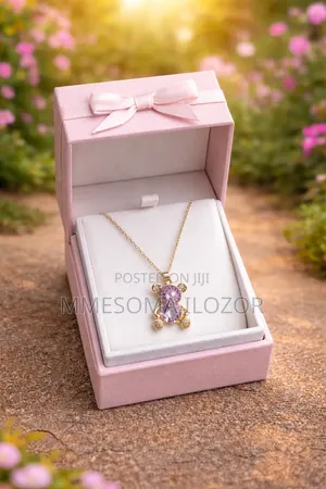 Necklace With Bear Pendant