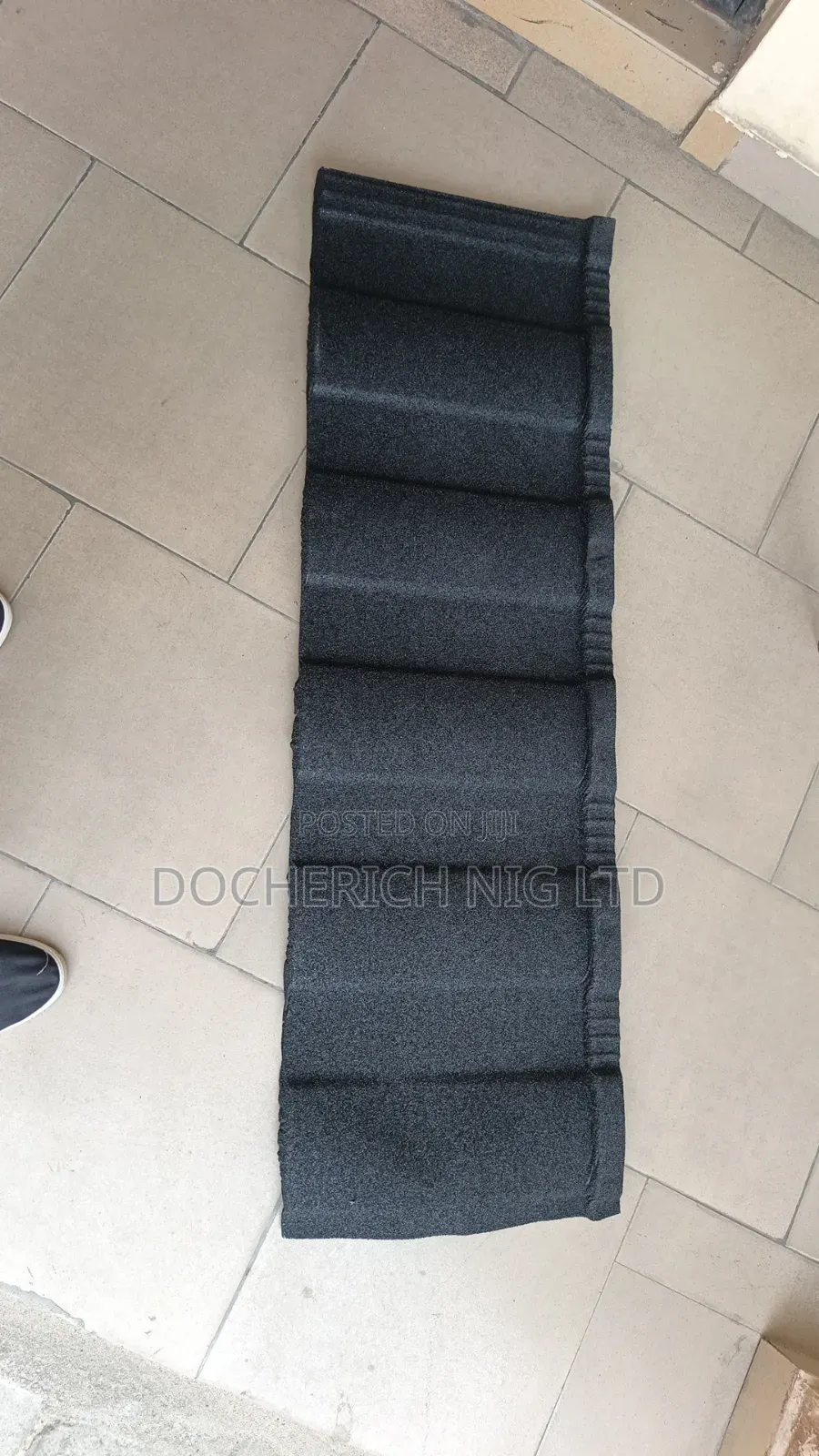 We Supply Black Roman Stkne Stone Coated Roofing