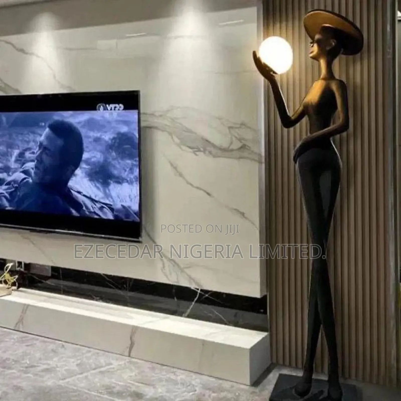 Modern Art Statue Lights