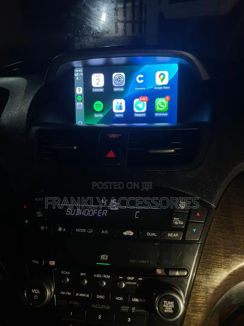 Acura MDX 2007/2012 Navigation Apple Carplay/Reverse Camera