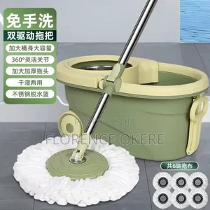 High Quality Spin Mop With Tyre