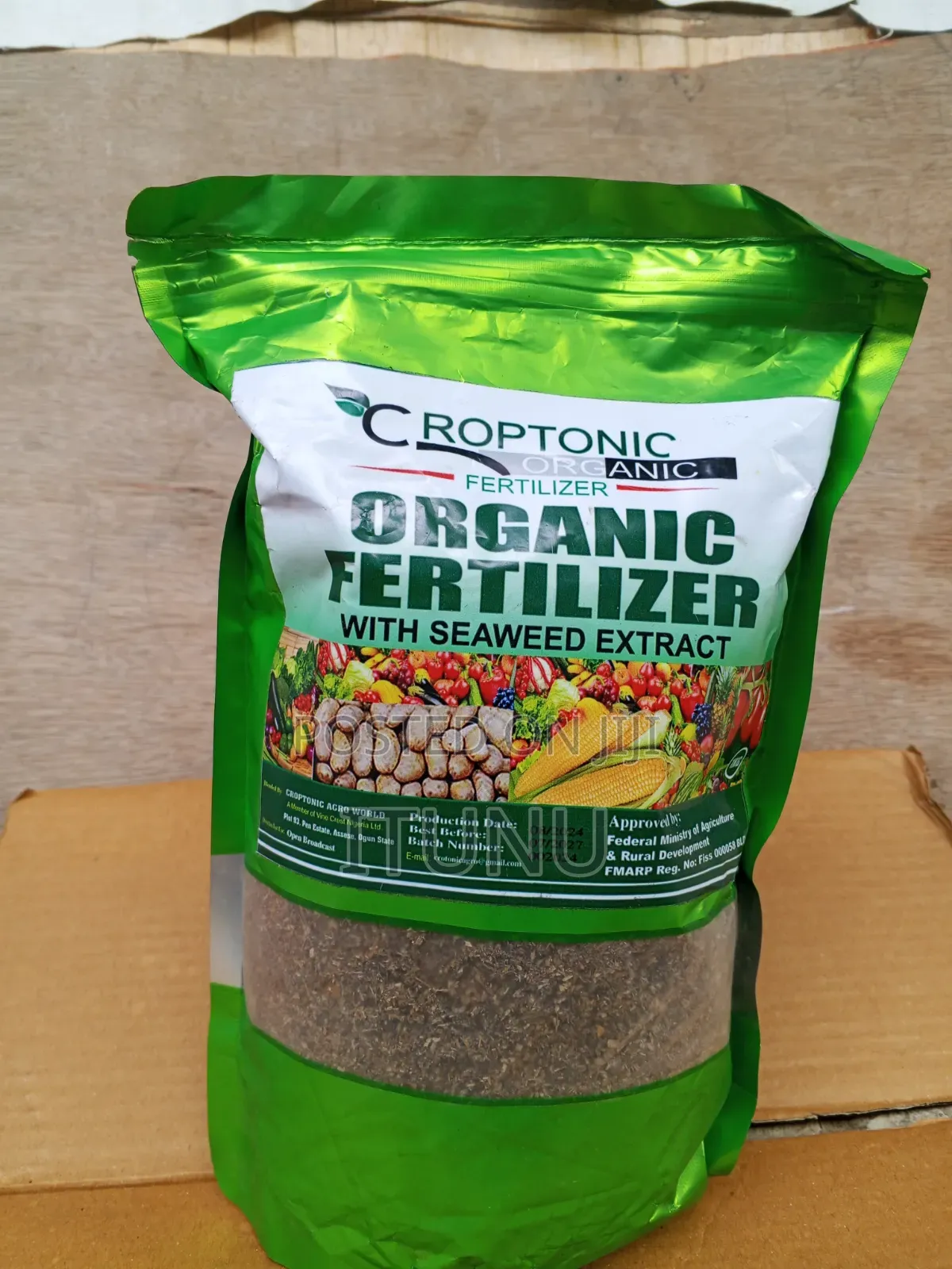 Croptonic Seaweed Extract Fertilizer.