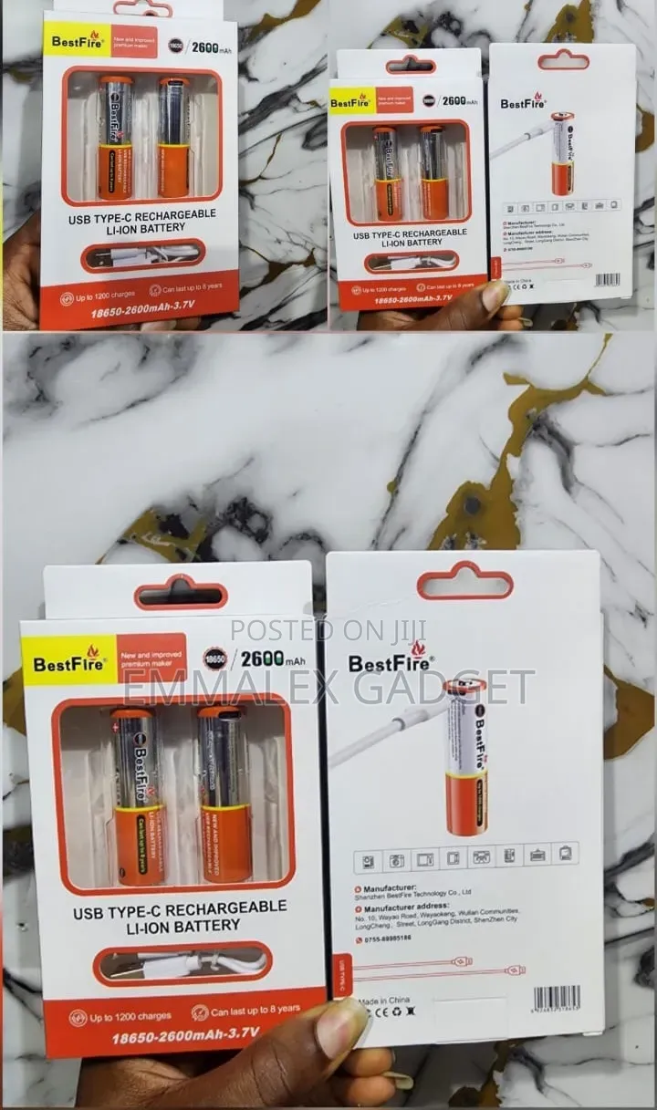 Removable Battery With Charging Port