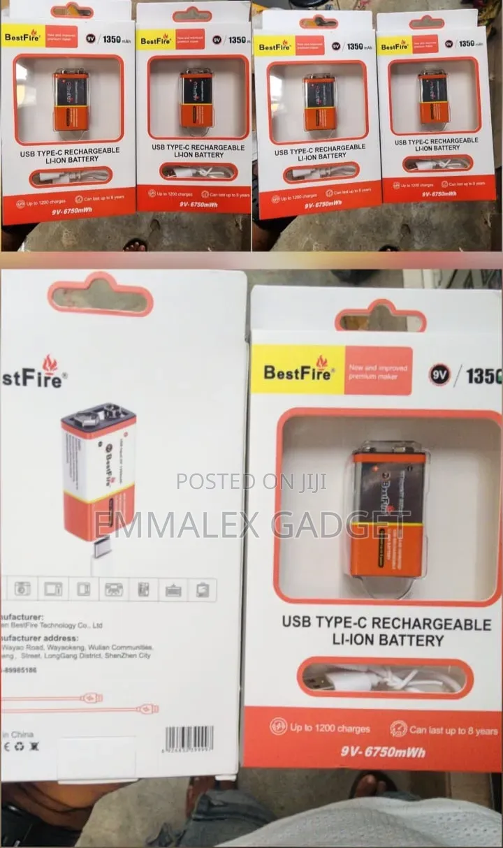 Removable Battery With Charging Port