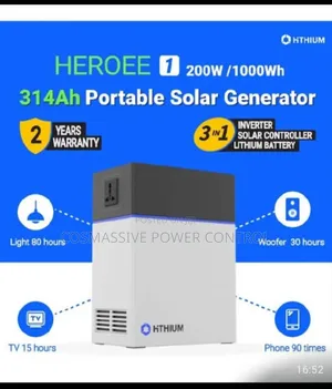 1kva Heroee Solar Generator