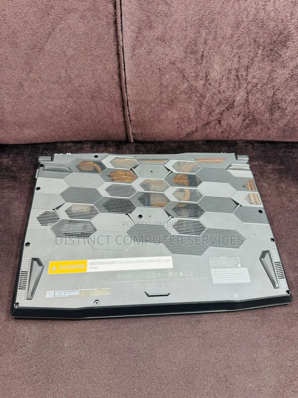 Laptop MSI GE66 Raider 16GB Intel Core i7 SSD 512GB
