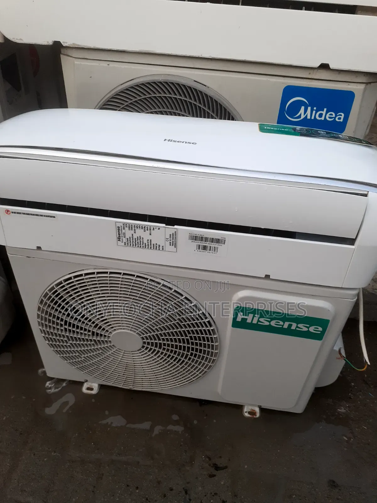 Uk Used 1.5hp Hisense Split Unit Air-Conditioner