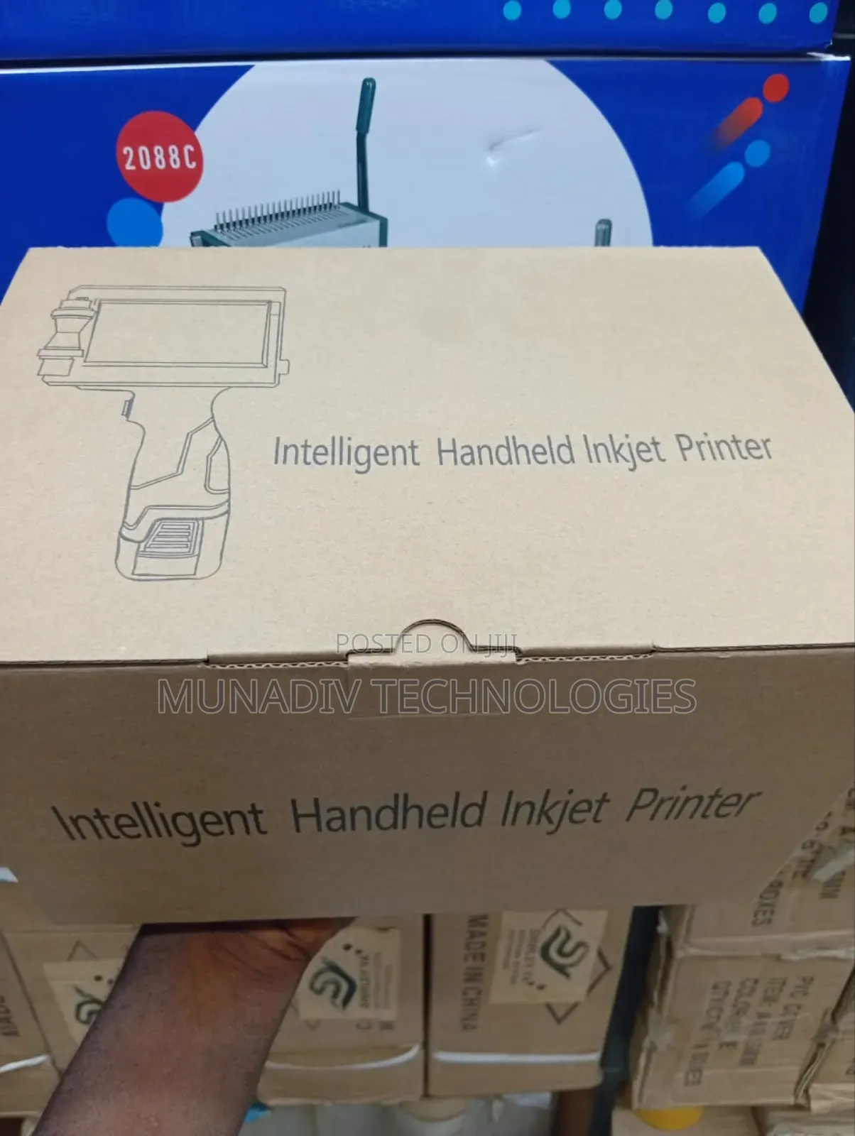 Intelligent Handheld Inkjet Printer