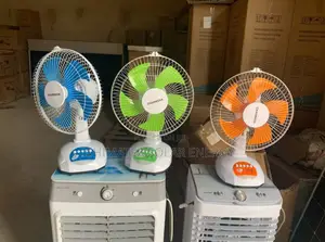 Charweek Solar Table Fan, Which Is a Rechargeable Air Cooling Device