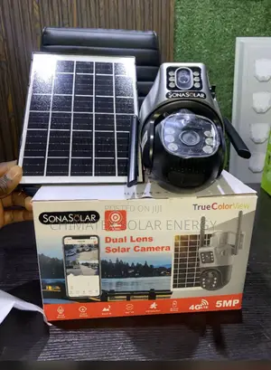 Sonasolar Dual Lens Solar Camera (Model V380) Very Affordable