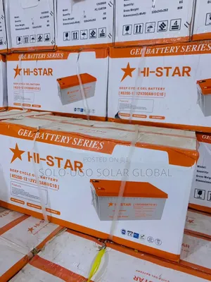 Hi-Star Deep Cycle Gel Batteries 12v/200ah