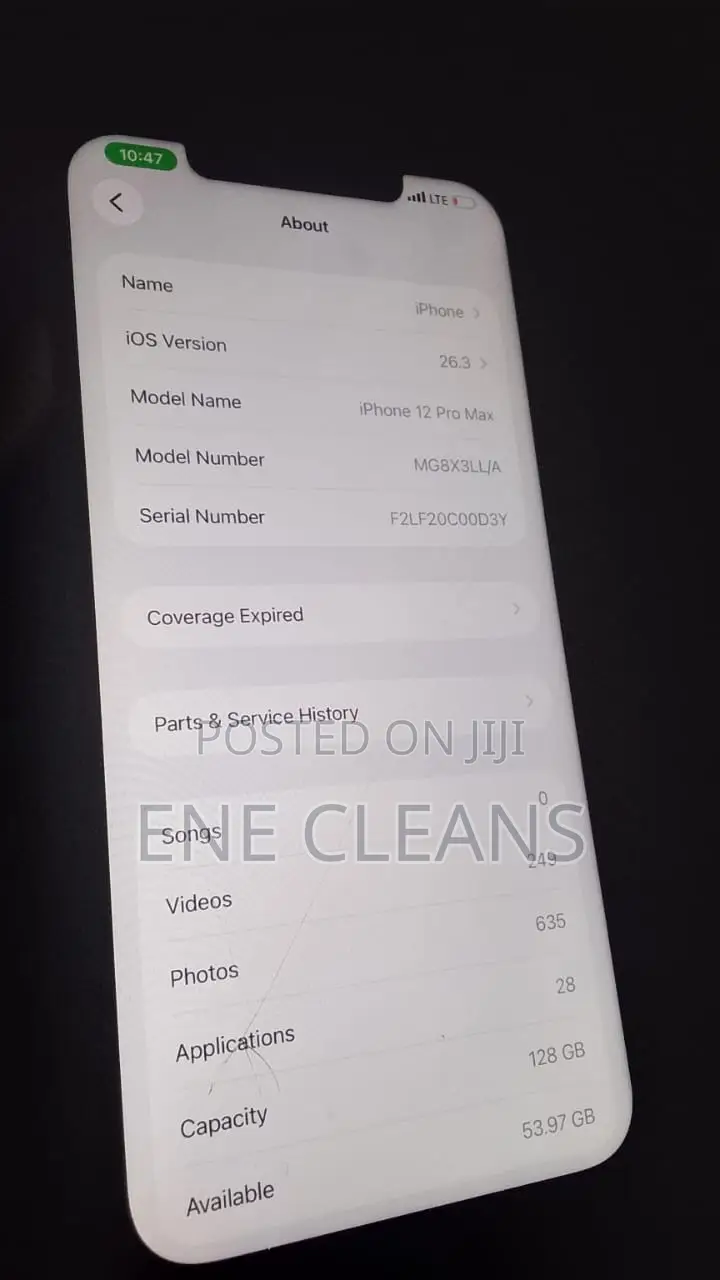 Apple iPhone 12 Pro Max 128 GB Gray