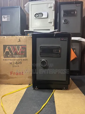 Fireproof Safe Box H2-620 | 58kg Fingerprint Digital | Lekki Lagos
